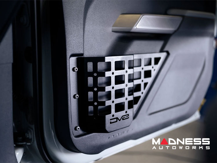 Ford Bronco Door Pocket Panels - Molle - DV8 - Front